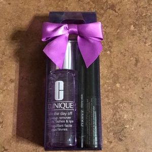 Clinique makeup remover, mascara and eye liner kit